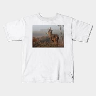 Big Buck - White-tailed Deer Kids T-Shirt